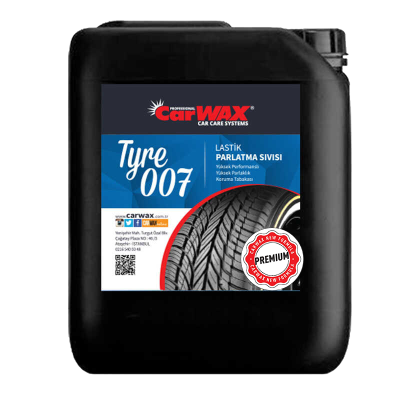 RUBBER TYRE 007 PREMIUM LASTİK PARLATICI - 5 KG - 1